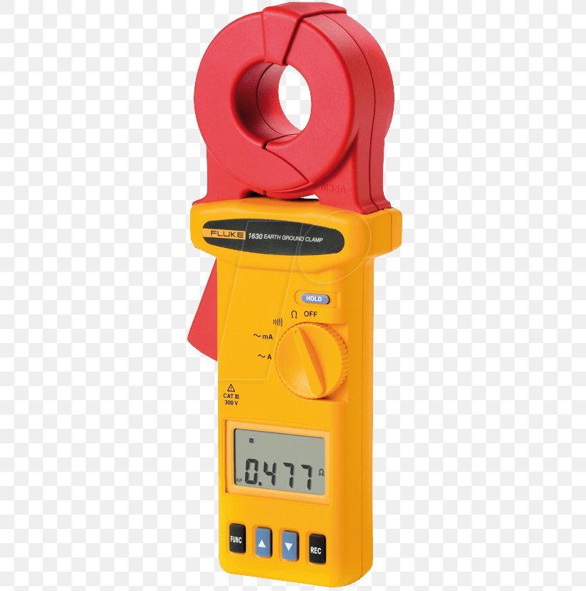 Ground Fluke Corporation Electrical Resistance And Conductance Current Clamp Multimeter, PNG, 318x827px, Ground, Ampere, Current Clamp, Electric Current, Electricity Download Free