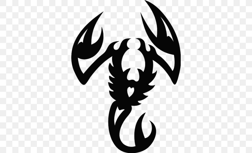 Scorpion Sleeve Tattoo Scorpius, PNG, 500x500px, Scorpion, Astrological Sign, Black And White, Fictional Character, Idea Download Free