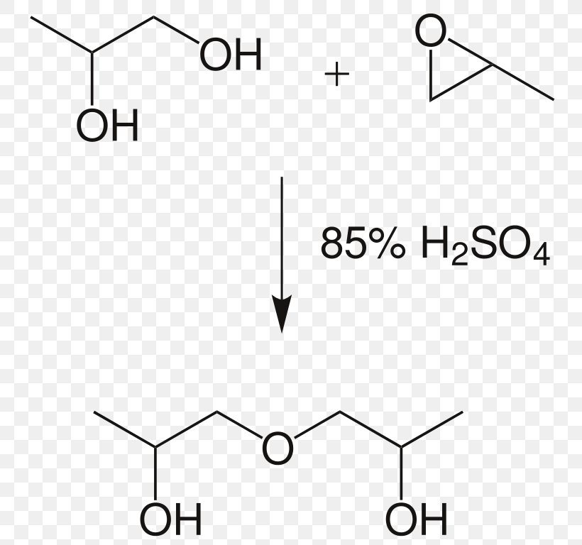 Dipropylene Glycol Ethylene Glycol Diol Epoxide, PNG, 768x768px, Dipropylene Glycol, Area, Black And White, Brand, Diagram Download Free