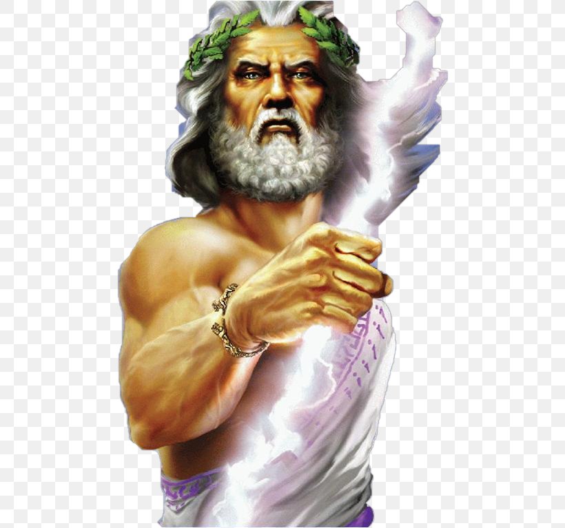Zeus Hera Greek Mythology Deity, PNG, 484x767px, Zeus, Cronus, Deity, Facial Hair, Fictional Character Download Free