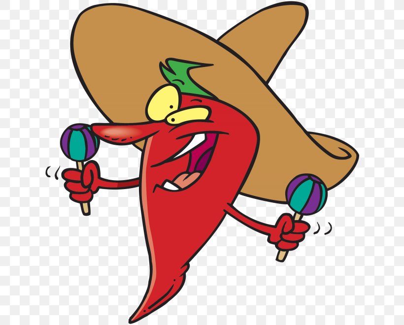 Chili Con Carne Mexican Cuisine Chili Pepper Cartoon, PNG, 640x660px, Chili Con Carne, Art, Artwork, Black Pepper, Capsicum Download Free