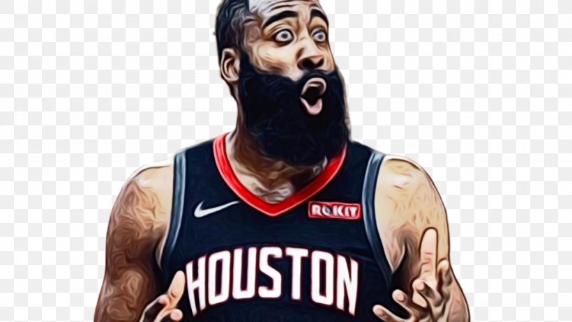 Houston Rockets Utah Jazz NBA Basketball Milwaukee Bucks, PNG, 999x563px, Houston Rockets, Ball Game, Basketball, Basketball Player, Beard Download Free