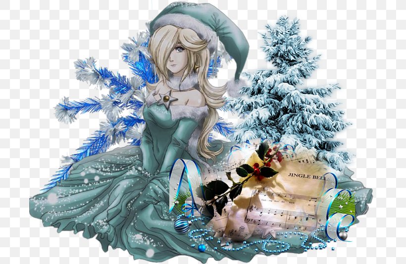 Christmas Tree Polar Bear Christmas Ornament, PNG, 702x534px, Watercolor, Cartoon, Flower, Frame, Heart Download Free