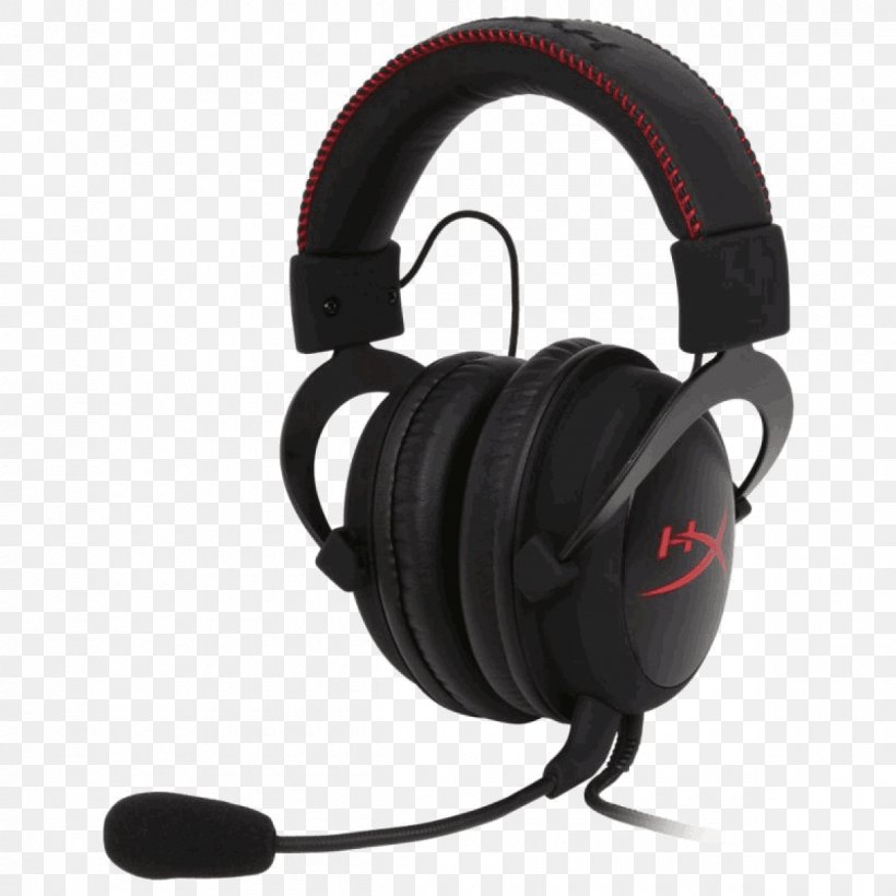 Microphone Kingston HyperX Cloud II Headphones, PNG, 1200x1200px, Microphone, Audio, Audio Equipment, Electronic Device, Headphones Download Free