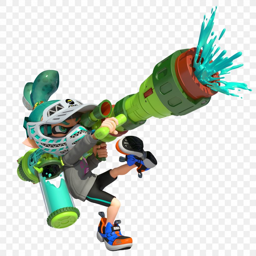 Splatoon 2 Wii U Nintendo Switch, PNG, 1500x1500px, Splatoon 2, Action Figure, Amiibo, Costume, Figurine Download Free