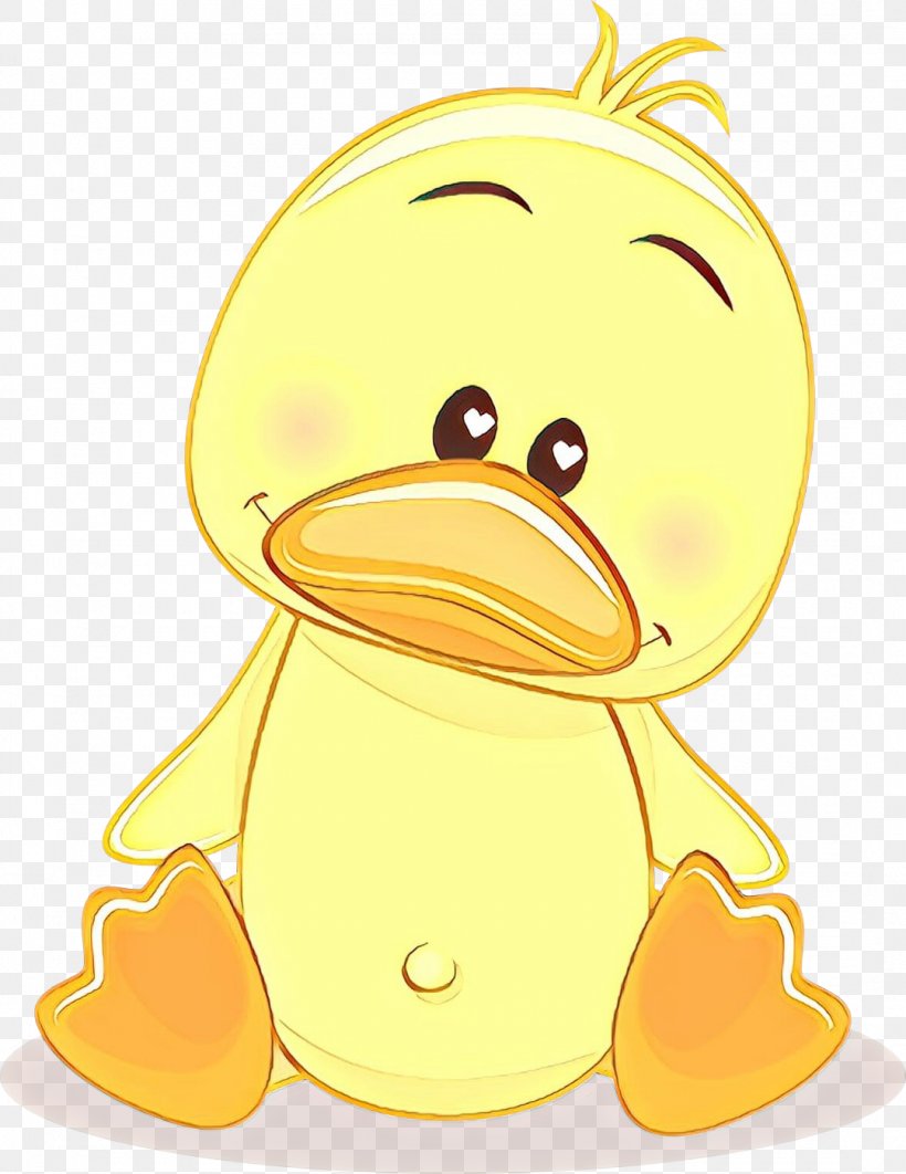 Yellow Cartoon Bird Duck Ducks, Geese And Swans, PNG, 1080x1399px, Cartoon, Beak, Bird, Duck, Ducks Geese And Swans Download Free