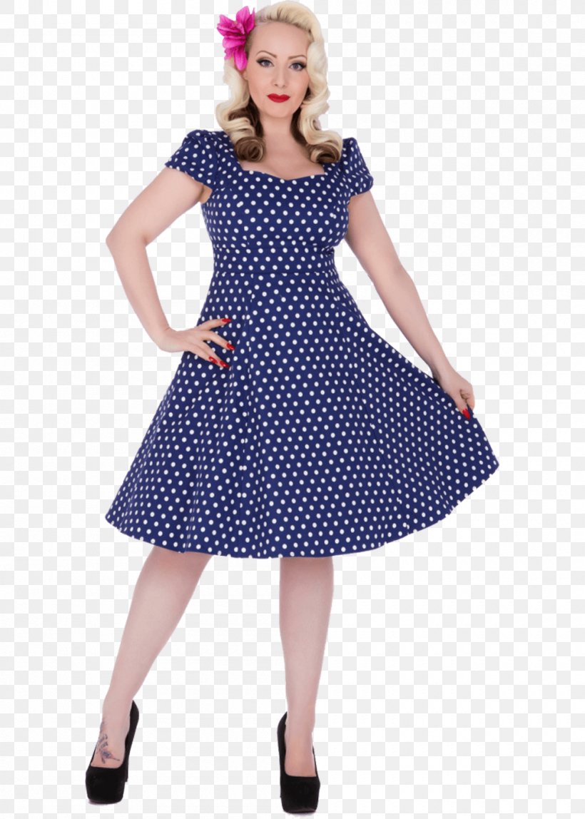 1950s Dress Neckline Vintage Clothing Polka Dot, PNG, 1000x1400px, Watercolor, Cartoon, Flower, Frame, Heart Download Free