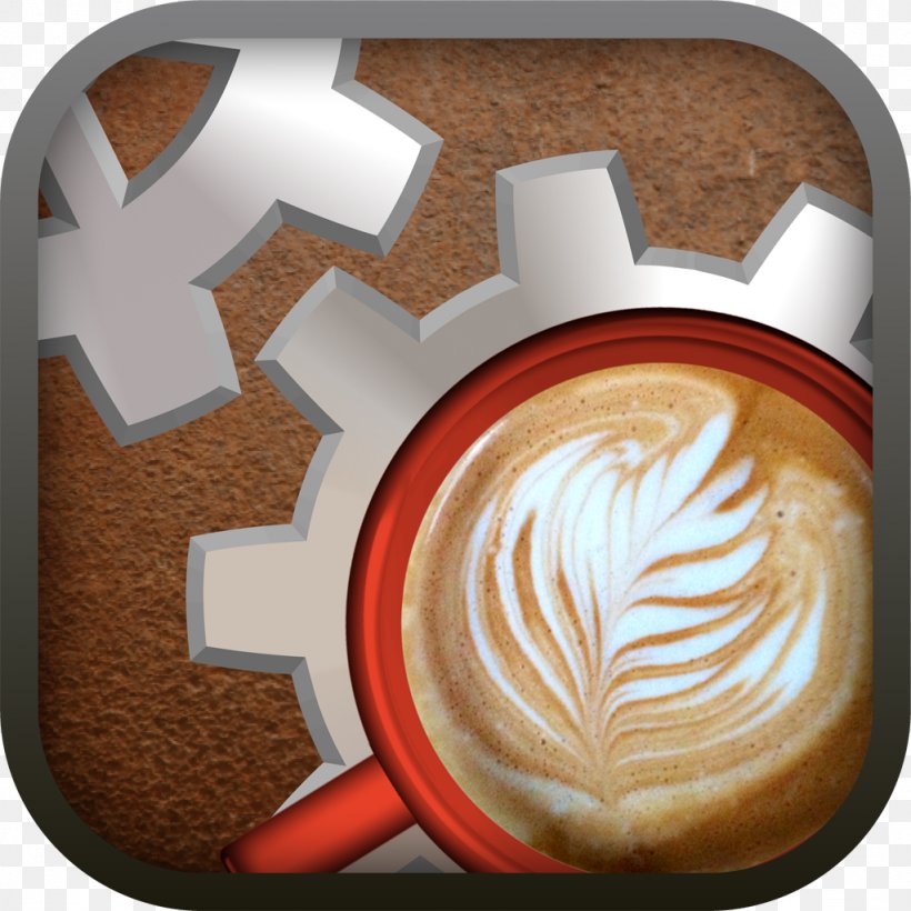 Cappuccino Espresso Coffee Android, PNG, 1024x1024px, Cappuccino, Android, Barista, Caffeine, Coffee Download Free