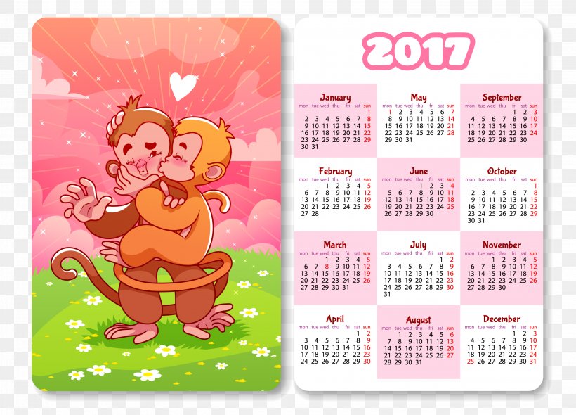 Cartoon Illustration, PNG, 2985x2150px, Cartoon, Calendar, Computer Graphics, Coreldraw Download Free