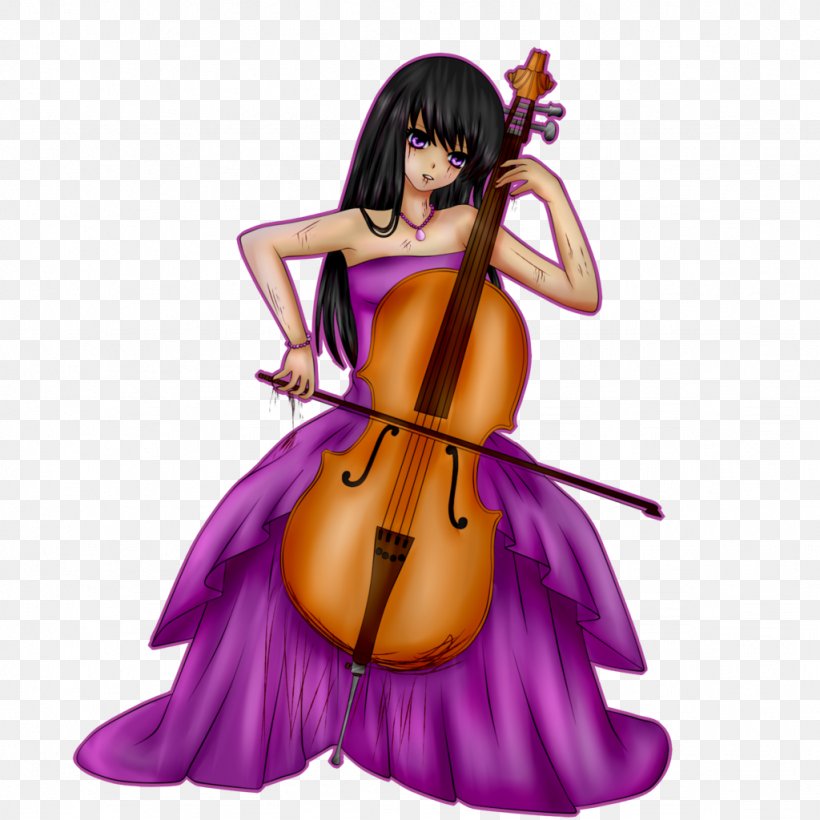 Cello Violin Fairy Cartoon Illustration, PNG, 1024x1024px, Cello, Bowed String Instrument, Cartoon, Costume, Fairy Download Free