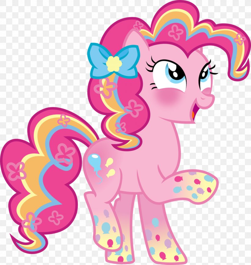 Pony Pinkie Pie Rainbow Dash Fluttershy Rarity, PNG, 1024x1083px, Watercolor, Cartoon, Flower, Frame, Heart Download Free