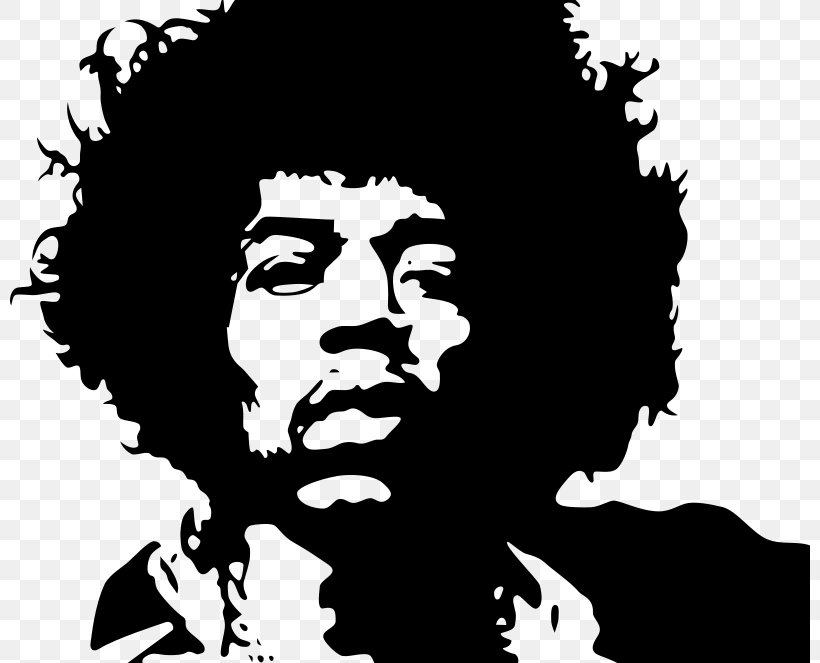 The Jimi Hendrix Experience Musician, PNG, 800x663px, Jimi Hendrix, Art, Black, Black And White, Electric Guitar Download Free