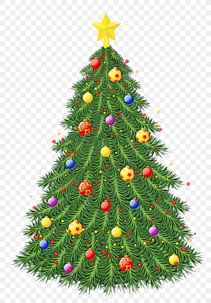 Christmas Tree, PNG, 1113x1600px, Watercolor, Christmas, Christmas Decoration, Christmas Ornament, Christmas Tree Download Free