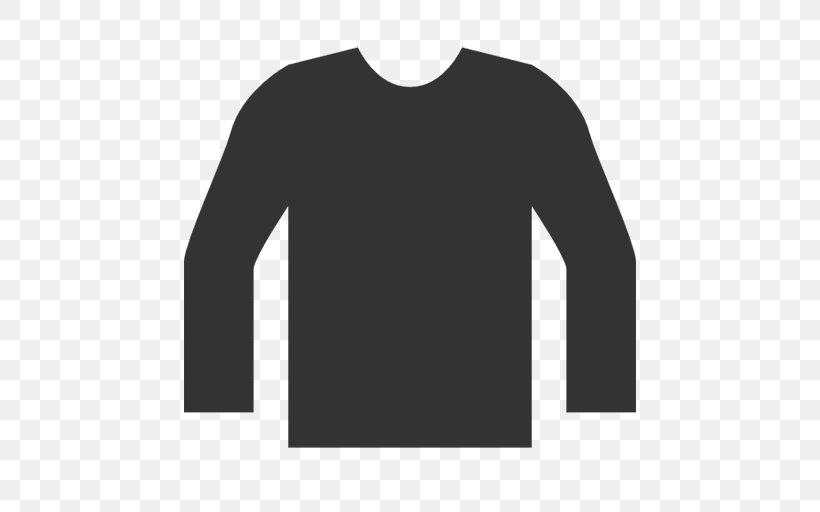 Long-sleeved T-shirt ANREALAGE Shoulder, PNG, 512x512px, Tshirt, Black, Brand, Clothing, Html Download Free