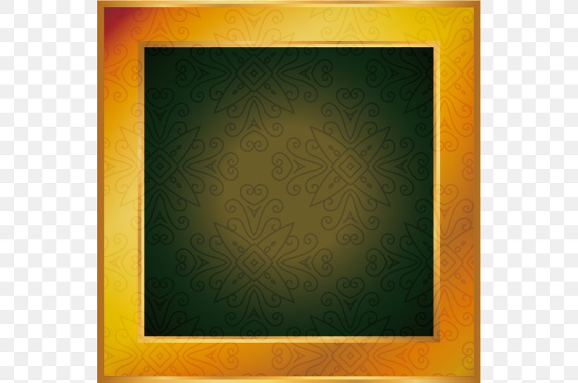 Painting, PNG, 544x544px, Painting, Art, Gold, Gold Frame, Green Download Free