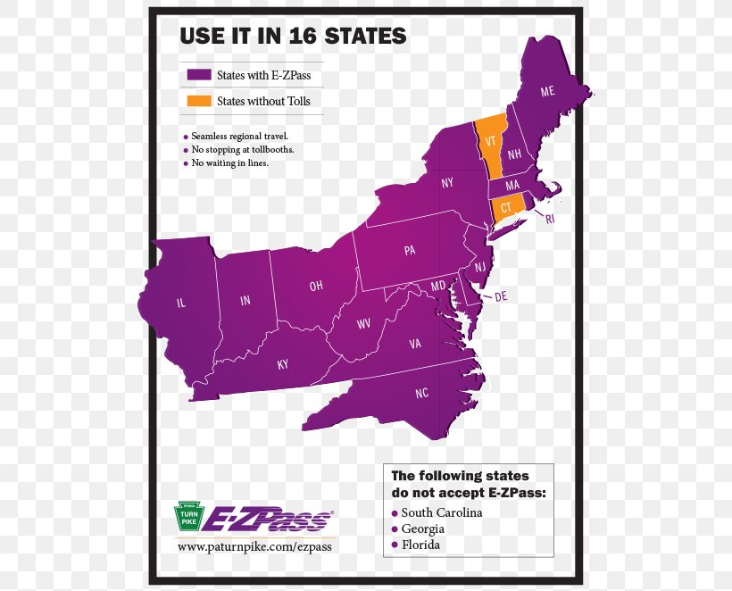 Pennsylvania Turnpike E-ZPass I-Pass Toll Road Map, PNG, 800x662px, Pennsylvania Turnpike, Area, Brand, Coverage Map, Diagram Download Free