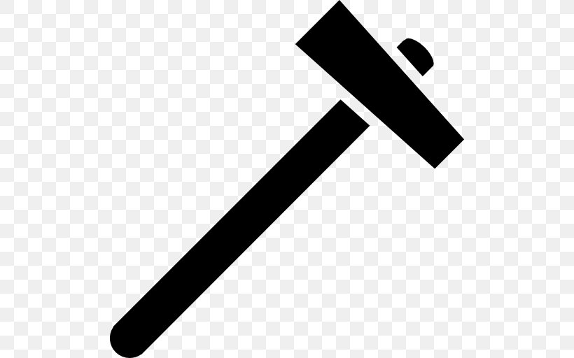 Symbol Hammer Tool, PNG, 512x512px, Symbol, Black And White, Hammer, Home Repair, Pliers Download Free