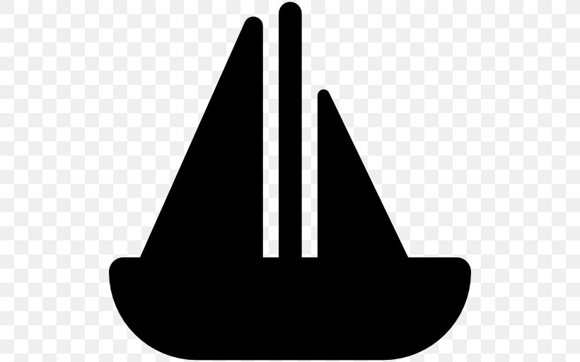 Icon Design Boat Sailing Clip Art, PNG, 512x512px, Icon Design, Beach, Black And White, Boat, Cone Download Free