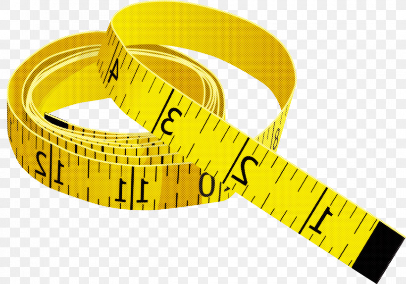 Tape Measure, PNG, 1200x841px, Tape Measure, Measuring Instrument, Tool, Wristband, Yellow Download Free