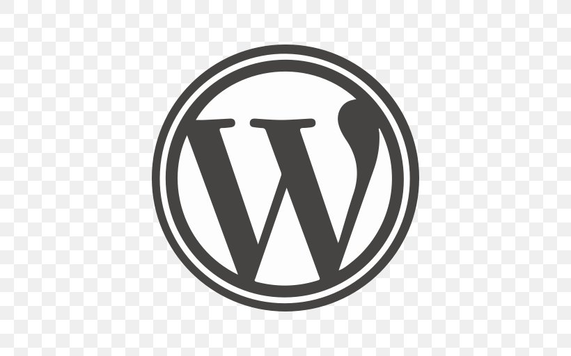 WordPress Social Media Logo Clip Art, PNG, 512x512px, Wordpress, Black And White, Blog, Brand, Emblem Download Free
