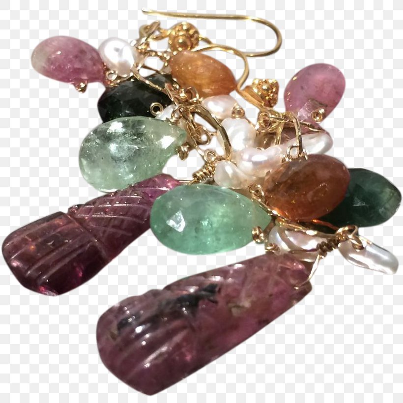Amethyst Earring Tourmaline Crystal Jewellery, PNG, 820x820px, Amethyst, Blue, Briolette, Crystal, Earring Download Free