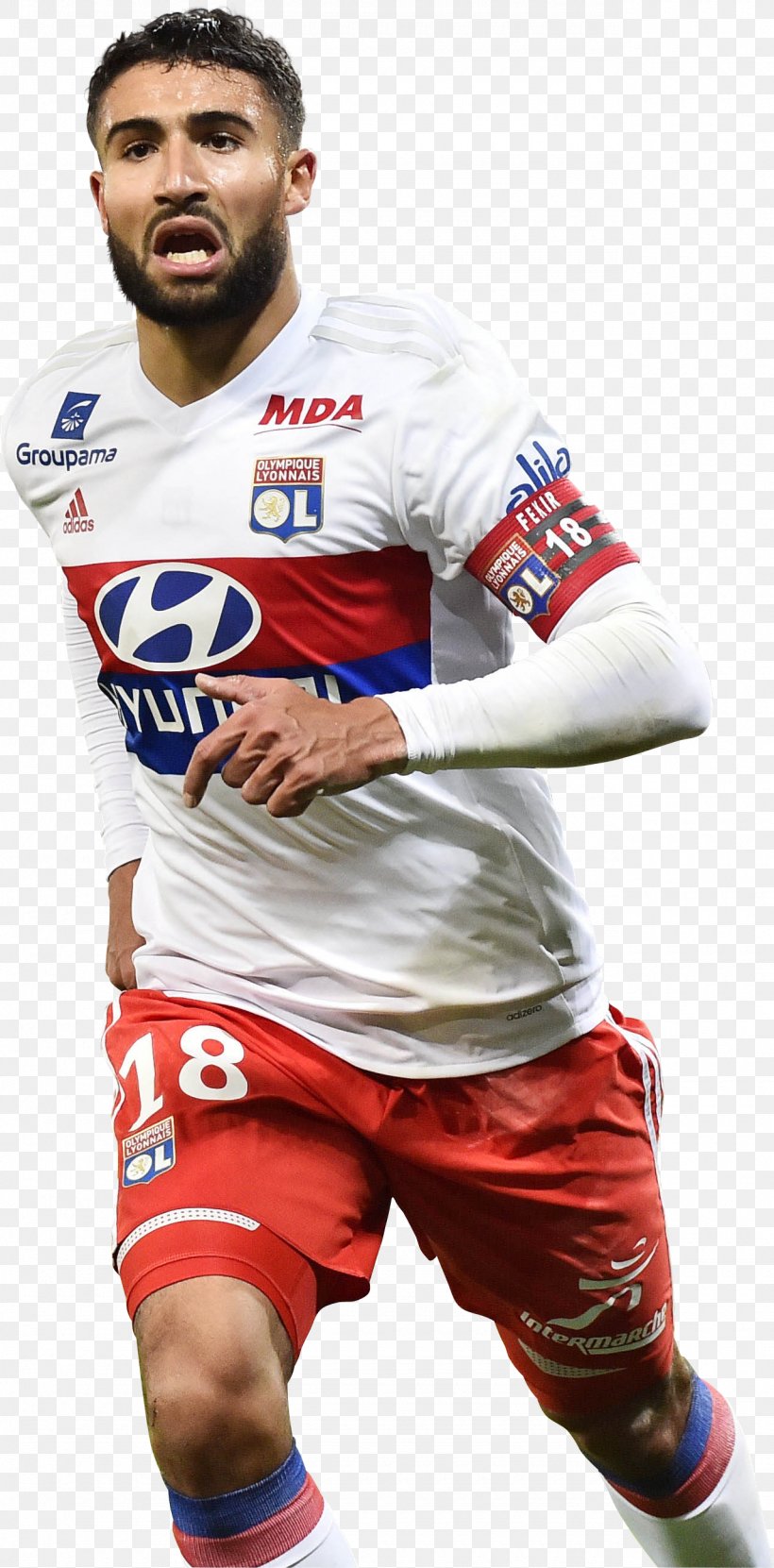 Nabil Fekir Olympique Lyonnais France National Football Team Manchester United F.C., PNG, 1280x2593px, Nabil Fekir, Football, Football Player, France, France Ligue 1 Download Free