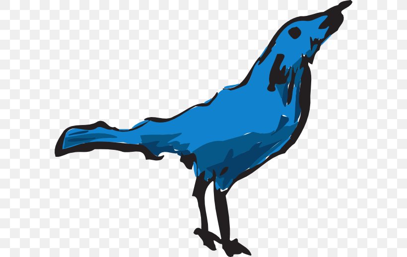Bird Blue Clip Art, PNG, 600x518px, Bird, Artwork, Beak, Blue, Drawing Download Free