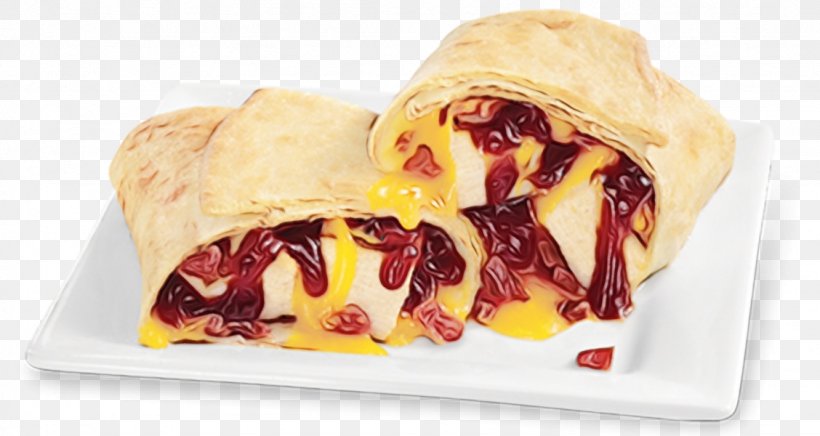 Dish Food Cuisine Ingredient Breakfast Roll, PNG, 1128x600px, Watercolor, Baked Goods, Breakfast Roll, Burrito, Cuisine Download Free