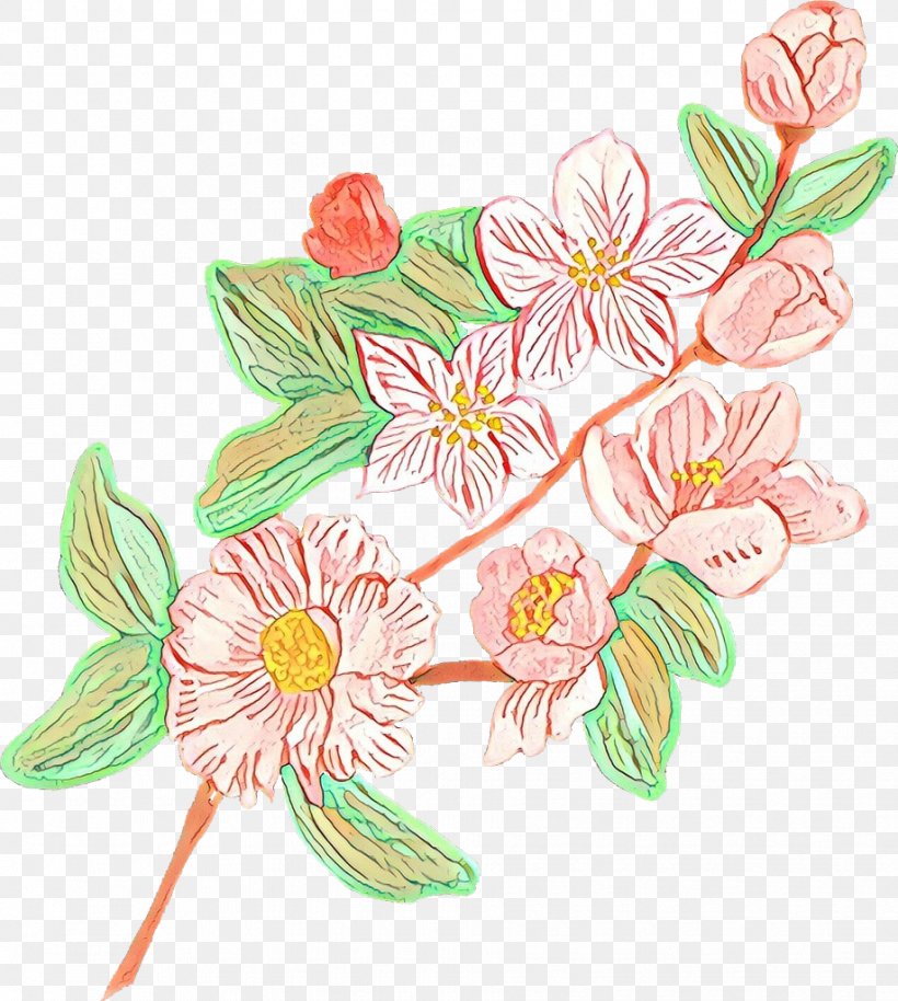 Floral Design Cut Flowers Illustration Pattern, PNG, 918x1024px, Floral Design, Botany, Cut Flowers, Flower, Flowering Plant Download Free
