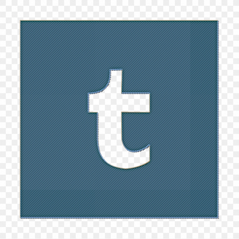 Square Icon Tumblr Icon, PNG, 1106x1108px, Square Icon, Aqua, Blue, Cross, Electric Blue Download Free