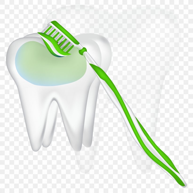 Toothbrush Green Clip Art, PNG, 1000x1000px, Watercolor, Cartoon, Flower, Frame, Heart Download Free