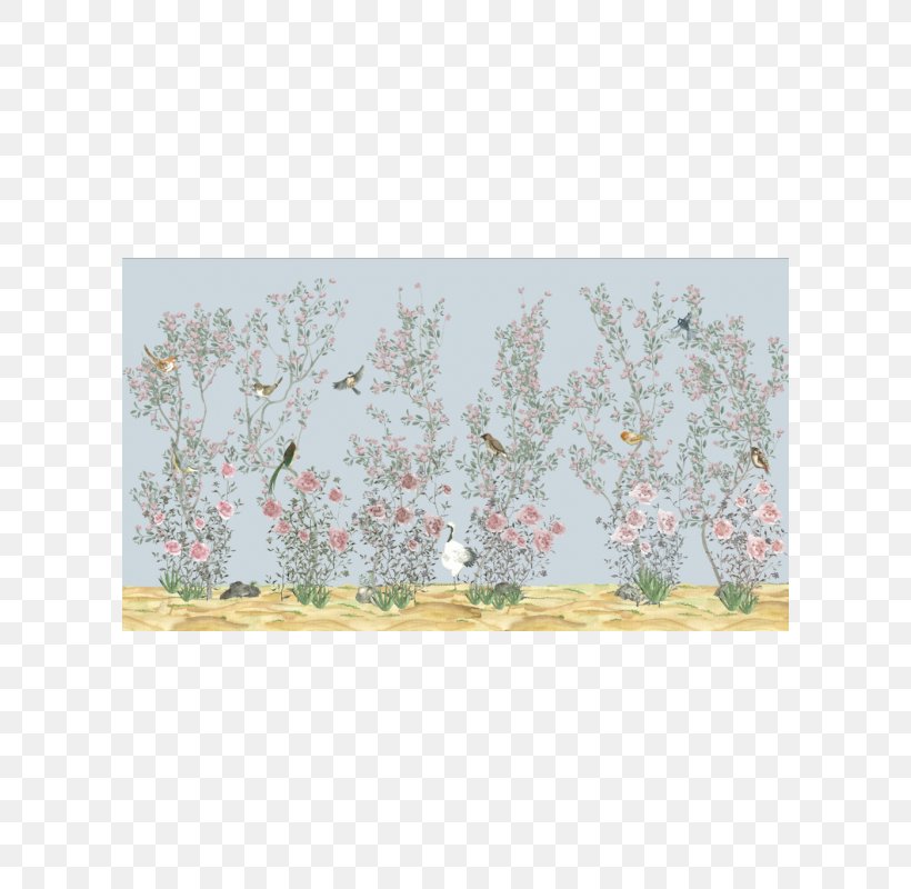 Chinoiserie Textile Wall Decorative Arts Wallpaper, PNG, 600x800px, Chinoiserie, Blue, Border, Cherry Blossom, Chinese Art Download Free