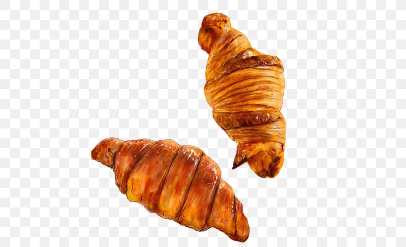 Croissant Breakfast Danish Pastry Pain Au Chocolat Toast, PNG, 500x500px, Croissant, Baked Goods, Baker, Barbecue, Bread Download Free