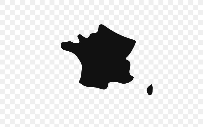 Flag Of France Map, PNG, 512x512px, France, Black, Black And White, Flag Of France, Icon Design Download Free