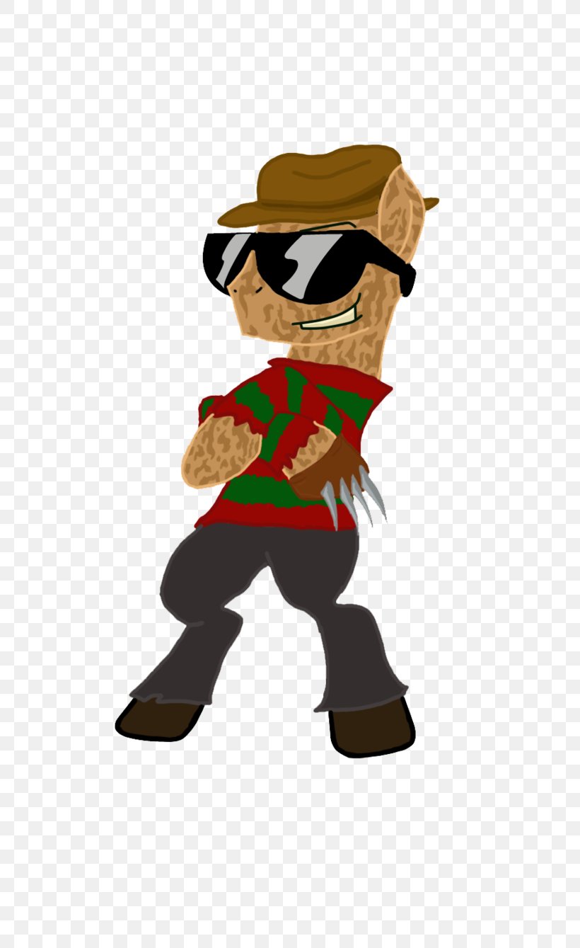 Freddy Krueger Rainbow Dash Pony DeviantArt, PNG, 597x1339px, Freddy Krueger, Art, Cartoon, Cowboy Hat, Deviantart Download Free