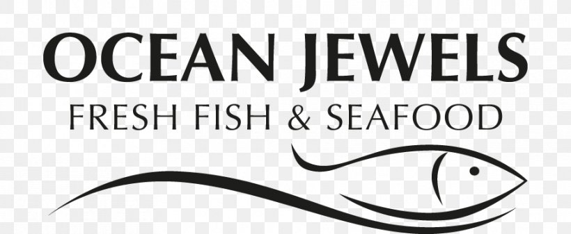 Ocean Jewels Fresh Fish Seafood Restaurant, PNG, 910x374px, Seafood, Area, Black, Black And White, Brand Download Free