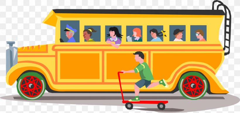School Bus Car Motor Vehicle, PNG, 1487x700px, School Bus, Bus, Car, Cartoon, Doubledecker Bus Download Free