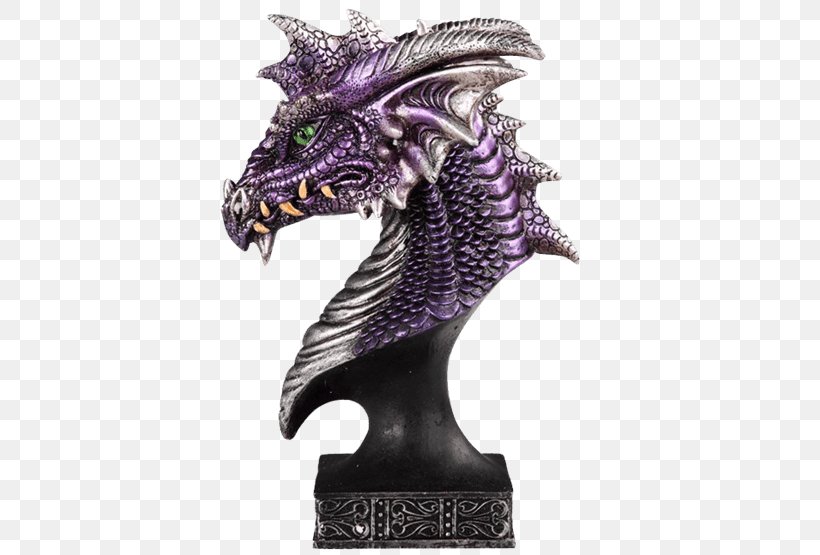 Black Sculpture Purple Grey Statue, PNG, 555x555px, Black, Bust, Dragon, Figurine, Grey Download Free