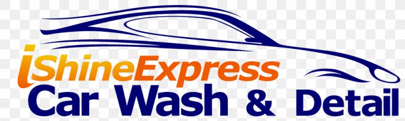 IShine Express Car Wash & Detail Auto Detailing, PNG, 1024x308px, Car, Area, Auto Detailing, Banner, Blue Download Free