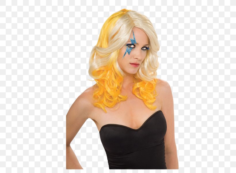 Lady Gaga Costume Wig Fashion Dress-up, PNG, 600x600px, Lady Gaga, Blond, Clothing, Clothing Accessories, Clown Download Free