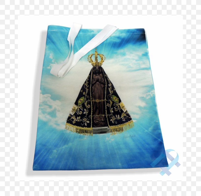 Our Lady Of Aparecida Blue Handbag, PNG, 800x800px, Our Lady Of Aparecida, Aparecida, Bag, Blue, Brown Download Free