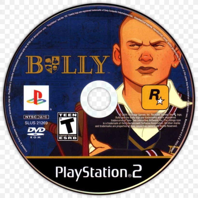 PlayStation 2 Bully Spider-Man 3 PlayStation 3, PNG, 1440x1440px, Playstation 2, Brand, Bully, Compact Disc, Dirge Of Cerberus Final Fantasy Vii Download Free