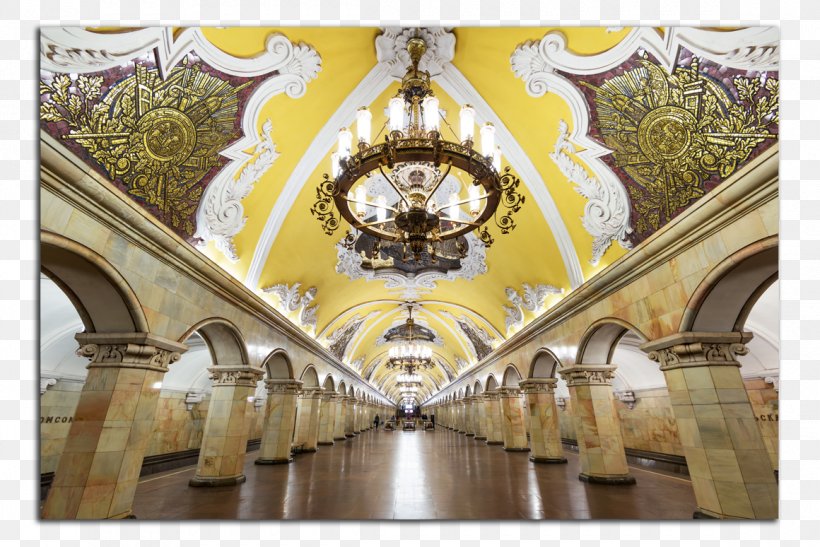 Komsomolskaya Moscow Metro Rapid Transit Kiyevskaya Avtovo, PNG, 1160x774px, Komsomolskaya, Arch, Ceiling, Commuter Station, Kiyevskaya Download Free
