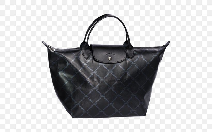 Longchamp Tote Bag Handbag Metal, PNG, 510x510px, Longchamp, Bag, Black, Brand, Fashion Accessory Download Free