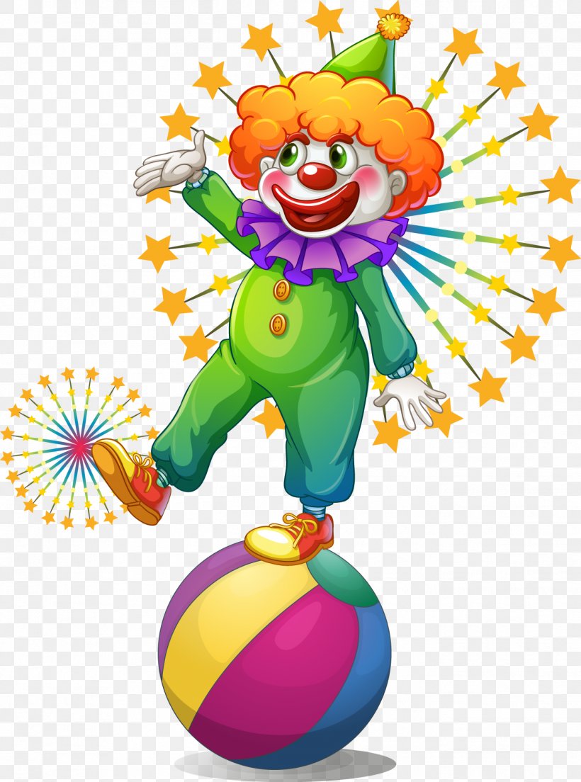 Clown Royalty-free Circus Illustration, PNG, 1348x1815px, Clown, Art, Ball, Circus, Entertainment Download Free