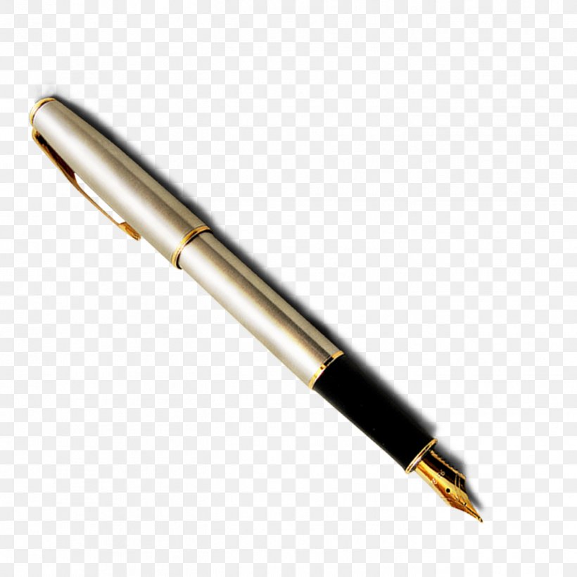 Fountain Pen Ballpoint Pen, PNG, 1417x1417px, Fountain Pen, Ball Pen, Ballpoint Pen, Gold, Gratis Download Free