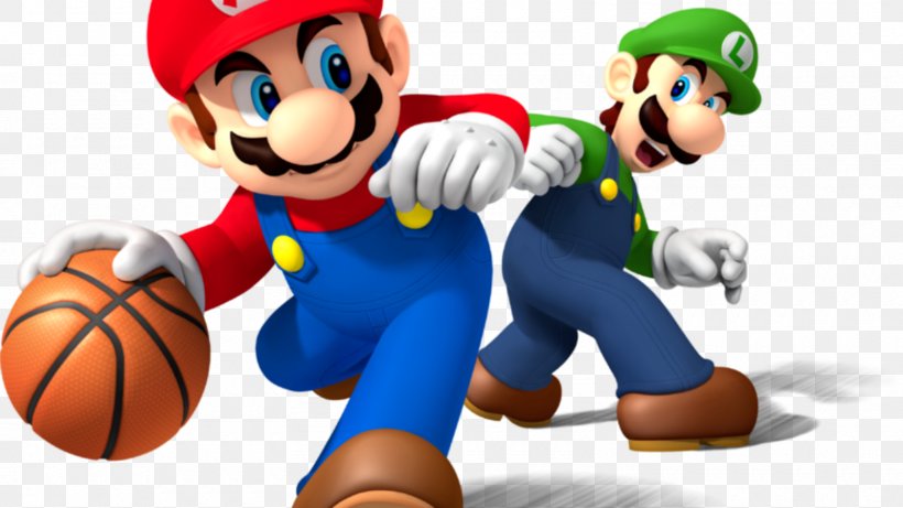 Mario Sports Superstars Mario Sports Mix New Super Mario Bros Mario Bros., PNG, 1600x900px, Watercolor, Cartoon, Flower, Frame, Heart Download Free