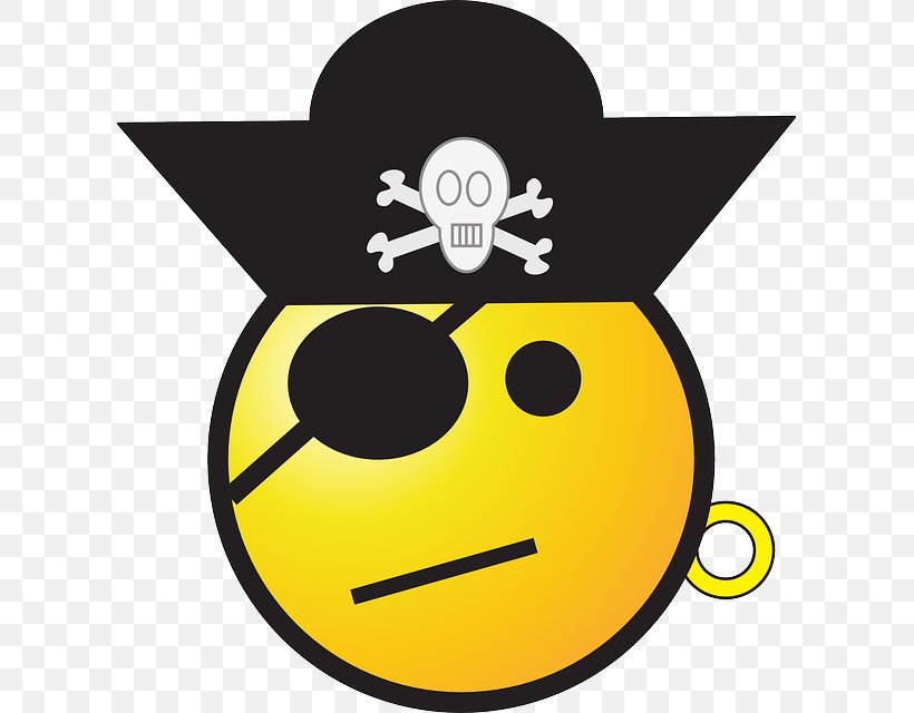 Smiley Emoticon Piracy Jolly Roger Clip Art, PNG, 609x640px, Smiley, Buried Treasure, Emoticon, Eyepatch, Henry Every Download Free