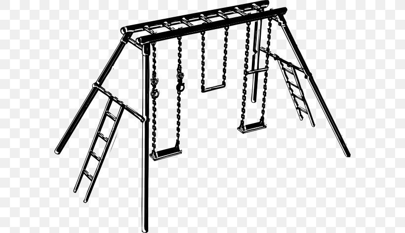 Swing Drawing Black And White Clip Art, PNG, 600x472px, Swing, Black And White, Child, Drawing, Line Art Download Free