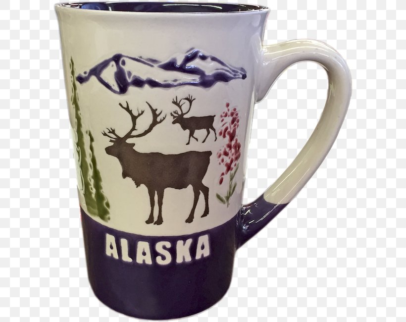 Coffee Cup Reindeer Ceramic Mug, PNG, 606x650px, Coffee Cup, Antler, Archer Daniels Midland, Ceramic, Cup Download Free
